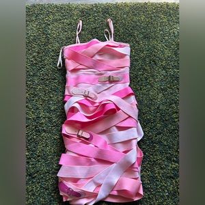 AKIRA Buckle Up Bandage Mini Dress never worn